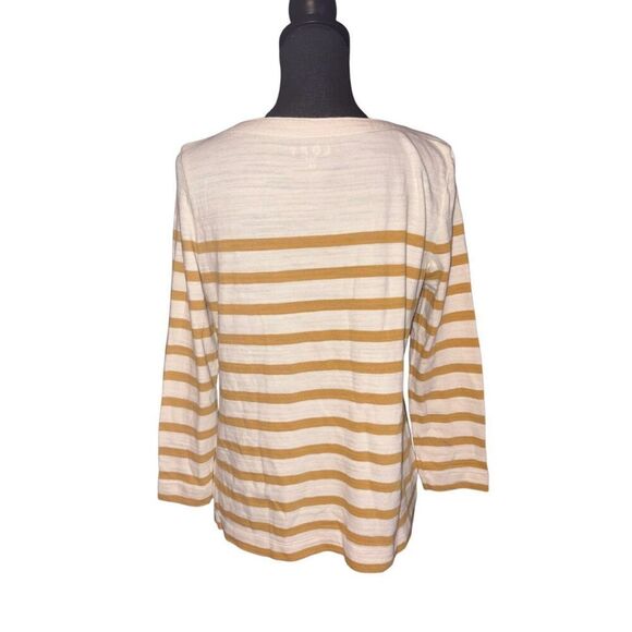 Loft Petite Striped Top - Picture 4 of 7